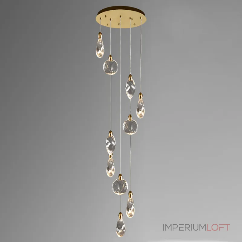 Подвесной светильник Delight Collection Colvin MT9176-10H titanium gold