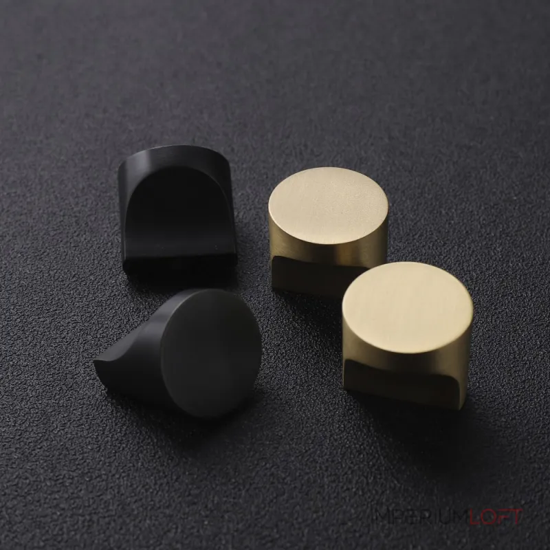 Ручка-кнопка Delight Collection HK001 HK002 brass от ImperiumLoft Ручка-кнопка Delight Collection HK001 HK002 brass от ImperiumLoft