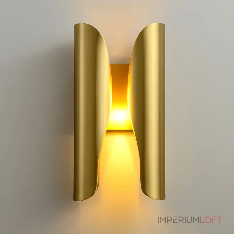 Настенный светильник Delight Collection Wall lamp MT8901-2W brass от ImperiumLoft