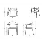 Стул Delight Collection Olea Olea Indoor Chair от ImperiumLoft