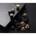 Ручка-кнопка Delight Collection HK001 HK002 brass от ImperiumLoft