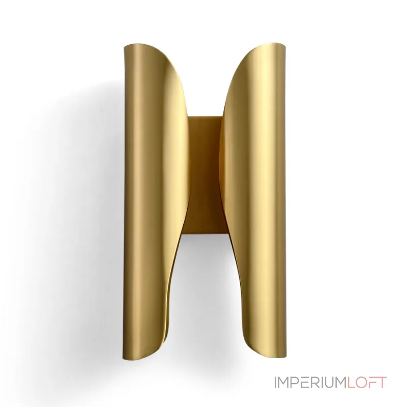 Настенный светильник Delight Collection Wall lamp MT8901-2W brass от ImperiumLoft