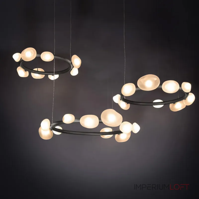 Подвесная люстра Delight Collection 5055P/D910 black/white от ImperiumLoft