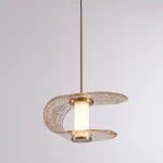 Подвесной светильник Delight Collection MD24020901 MD24020901-1A gold/cognac от ImperiumLoft