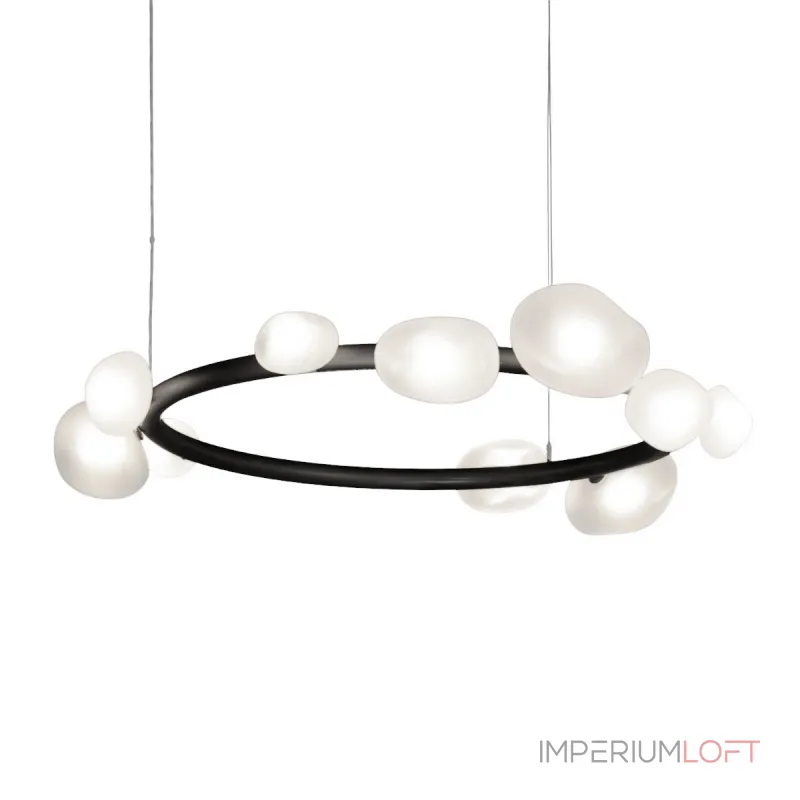 Подвесная люстра Delight Collection 5055P/D910 black/white от ImperiumLoft