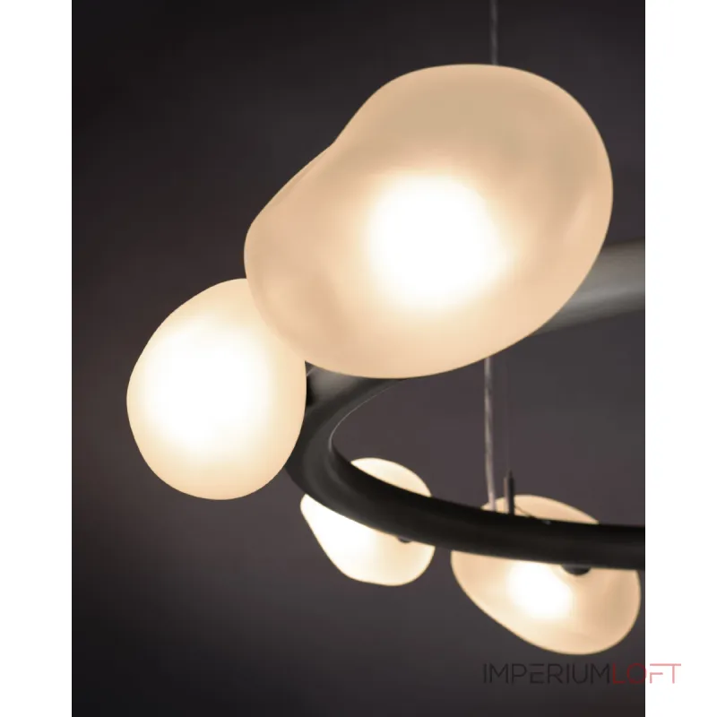 Подвесная люстра Delight Collection 5055P/D910 black/white от ImperiumLoft