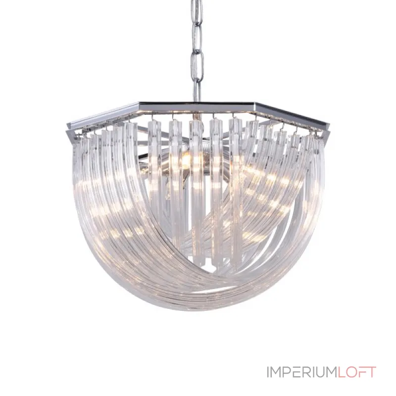 Подвесная люстра Delight Collection Murano Glass KR0116P-5R/A chrome Подвесная люстра Delight Collection Murano Glass KR0116P-5R/A chrome