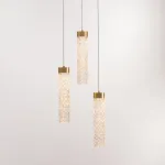 Подвесной светильник Delight Collection MD24030028-3A brass/clear