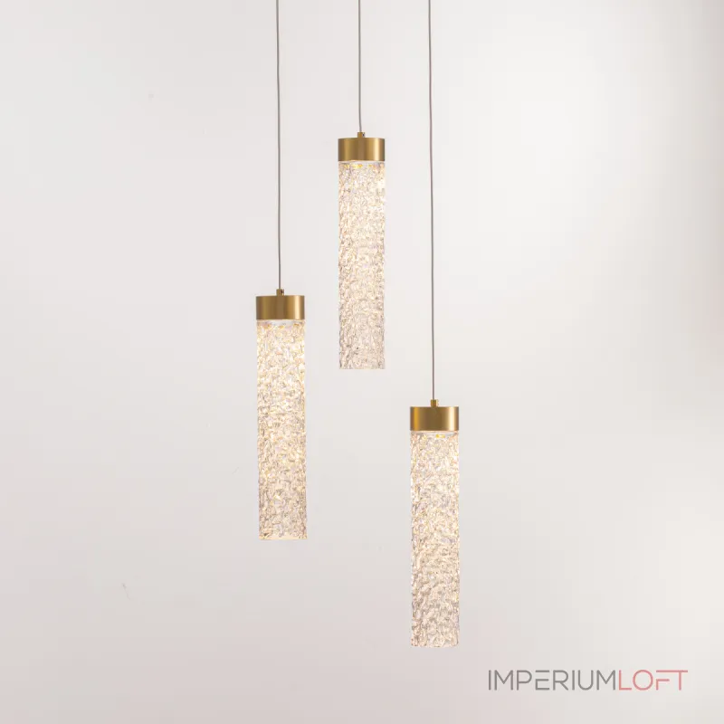 Подвесной светильник Delight Collection MD24030028-3A brass/clear Подвесной светильник Delight Collection MD24030028-3A brass/clear