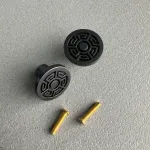 Ручка-кнопка Delight Collection MOS001 MOS002 black от ImperiumLoft