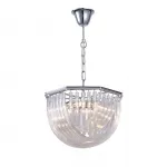 Подвесная люстра Delight Collection Murano Glass KR0116P-5R/A chrome