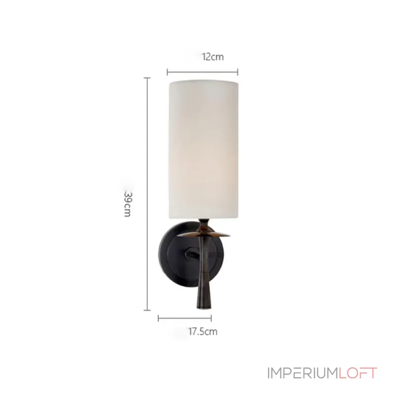 Настенный светильник Delight Collection Wall lamp MT8865-1W black от ImperiumLoft Настенный светильник Delight Collection Wall lamp MT8865-1W black от ImperiumLoft