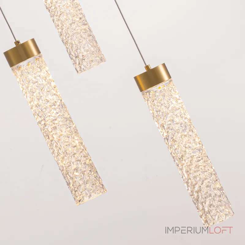 Подвесной светильник Delight Collection MD24030028-3A brass/clear Подвесной светильник Delight Collection MD24030028-3A brass/clear