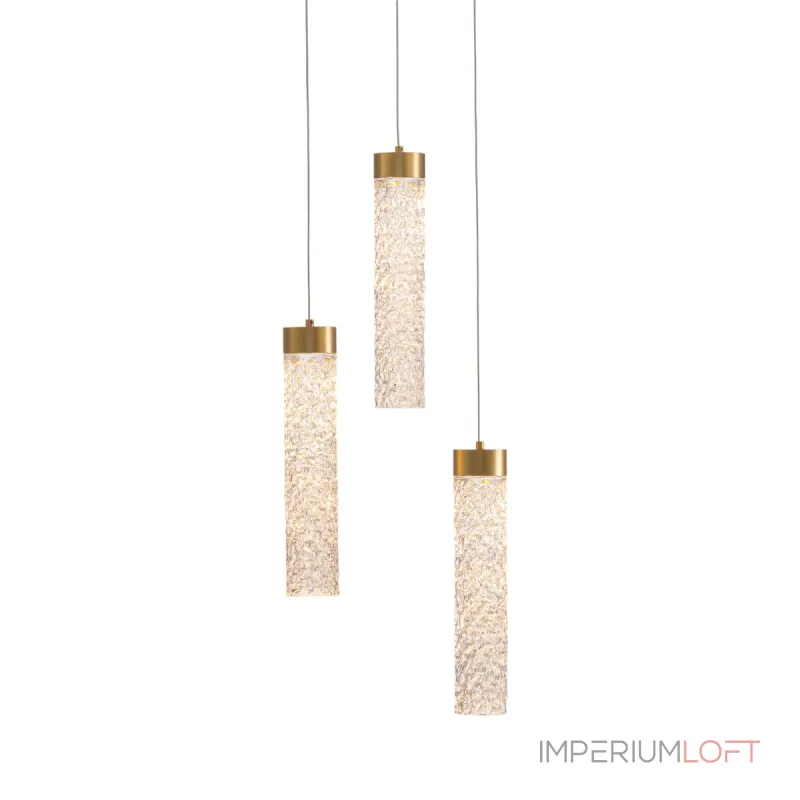 Подвесной светильник Delight Collection MD24030028-3A brass/clear Подвесной светильник Delight Collection MD24030028-3A brass/clear