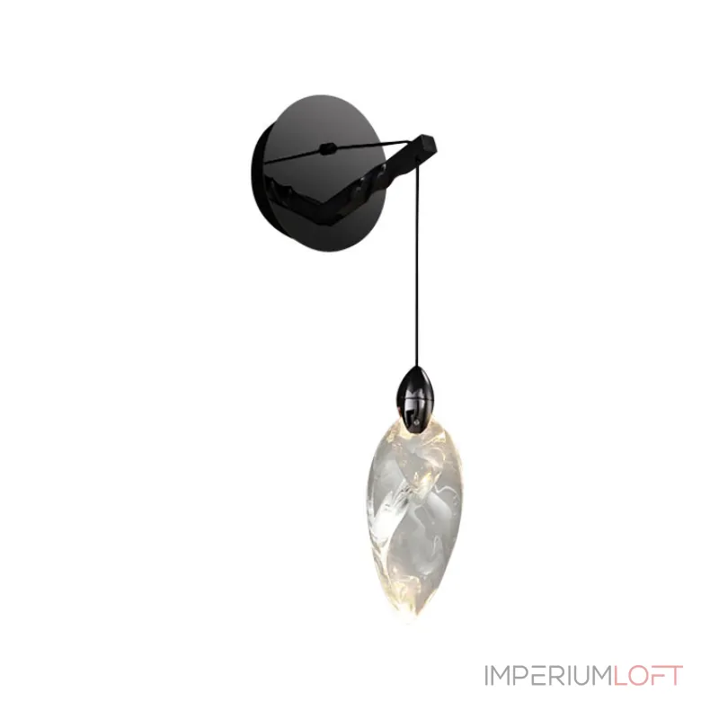 Светильник настенный Delight Collection Colvin MT9176-1W pearl black от ImperiumLoft Светильник настенный Delight Collection Colvin MT9176-1W pearl black от ImperiumLoft