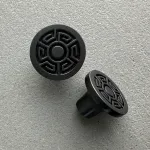 Ручка-кнопка Delight Collection MOS001 MOS002 black от ImperiumLoft