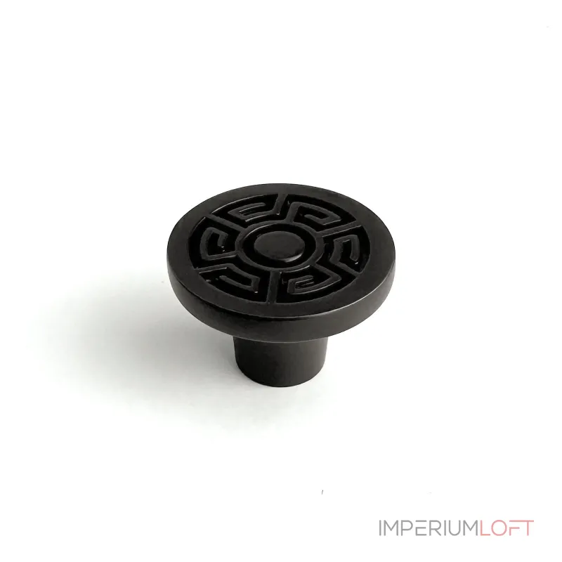 Ручка-кнопка Delight Collection MOS001 MOS002 black от ImperiumLoft Ручка-кнопка Delight Collection MOS001 MOS002 black от ImperiumLoft