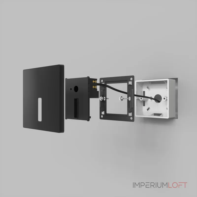 Встраиваемый светильник Denkirs Troms DK1030-BK от ImperiumLoft