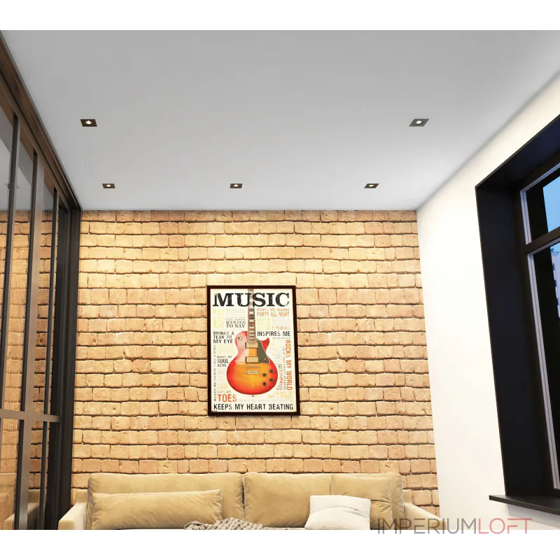 Встраиваемый светильник Denkirs DK2037 DK2038-BK от ImperiumLoft