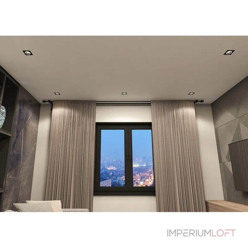 Встраиваемый светильник Denkirs DK2060 DK2061-BK от ImperiumLoft