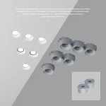 Встраиваемый светильник Denkirs INVIZ DK2081-WH от ImperiumLoft