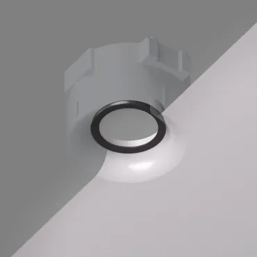 Рамка на 1 светильник Denkirs INVIZ DK2085-BK