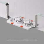 Рамка на 1 светильник Denkirs SCB DK2122-SCB от ImperiumLoft