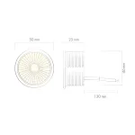 Точечный светильник  Denkirs Slim LED DK3000-8W dim от ImperiumLoft