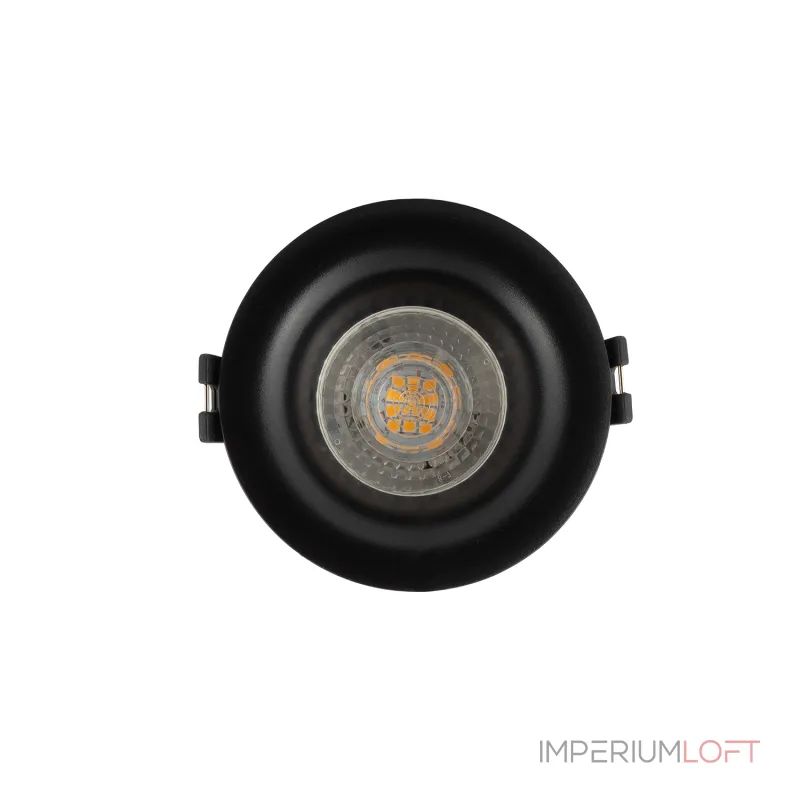 Встраиваемый светильник Denkirs DK3024 DK3024-BK цвет арматуры черный от ImperiumLoft
