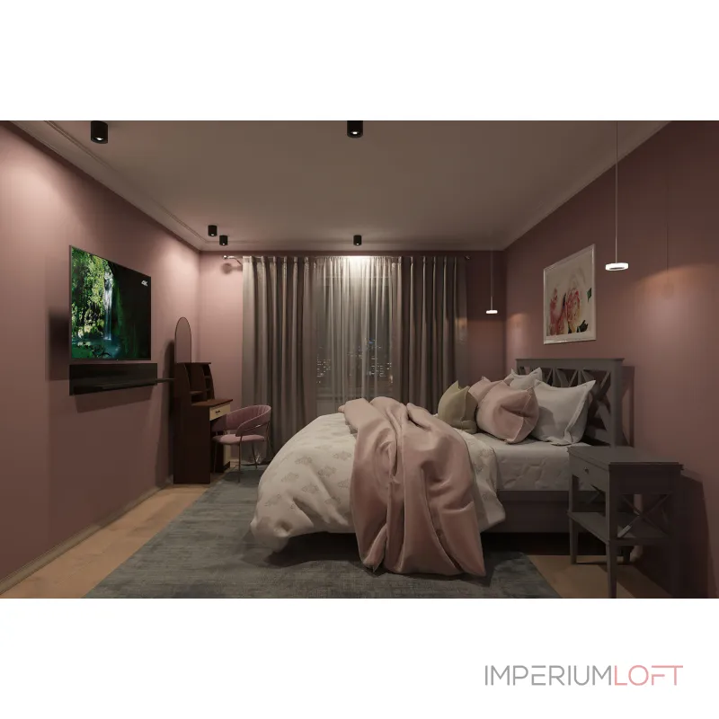 Накладной светильник Denkirs DK304 DK3040-BK Цвет арматуры черный Цвет плафонов черный от ImperiumLoft