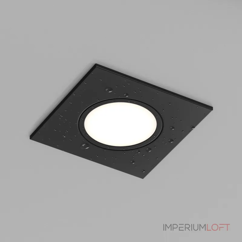 Встраиваемый светильник Denkirs PORT DK3102-BK от ImperiumLoft