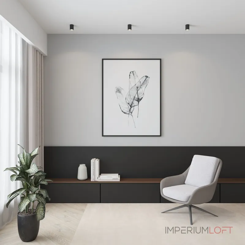 Накладной светильник Denkirs DK3110 DK3110-BK от ImperiumLoft