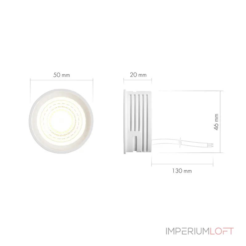Светодиодный модуль Denkirs Slim Led DK4000-7W от ImperiumLoft