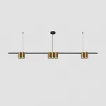 Подвесной светильник Denkirs Orbit DK4063-BK+SG