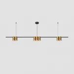 Подвесной светильник Denkirs Orbit DK4063-BK+SG