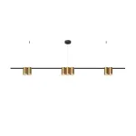 Подвесной светильник Denkirs Orbit DK4063-BK+SG