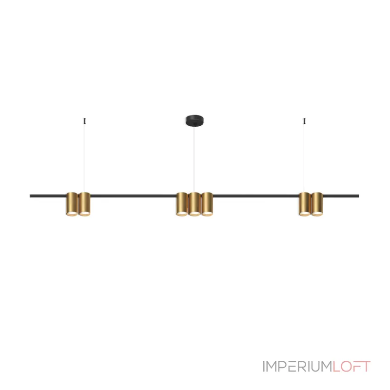 Подвесной светильник Denkirs Orbit DK4063-BK+SG