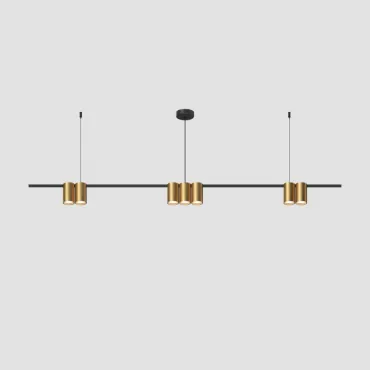 Подвесной светильник Denkirs Orbit DK4063-BK+SG