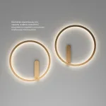 Бра Denkirs Round DK5035-SG от ImperiumLoft