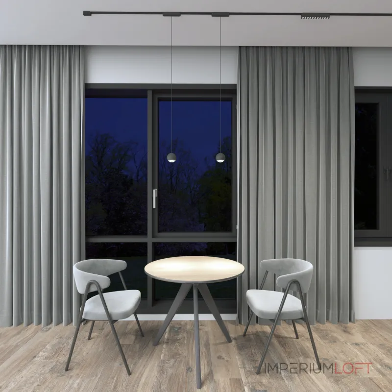 Светильник для трека Denkirs Air Grill DK5308-BK от ImperiumLoft