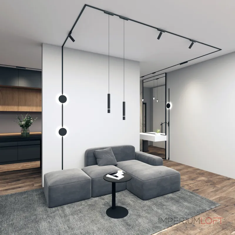Светильник для трека Denkirs Air Hang DK5315-BK от ImperiumLoft