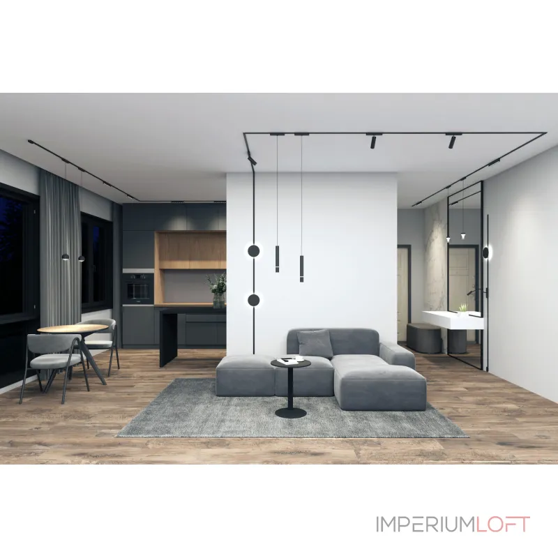 Светильник для трека Denkirs Air Linear DK5360-BK от ImperiumLoft