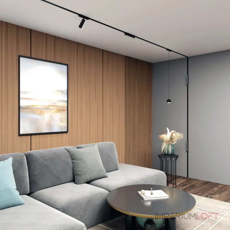 Светильник для трека Denkirs Air Grill DK5365-BK от ImperiumLoft Светильник для трека Denkirs Air Grill DK5365-BK от ImperiumLoft