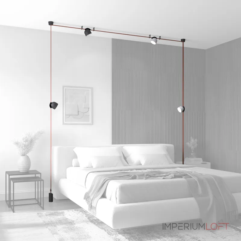 Трековый светильник Denkirs BELTY SPOT DK5543-WH+BK от ImperiumLoft