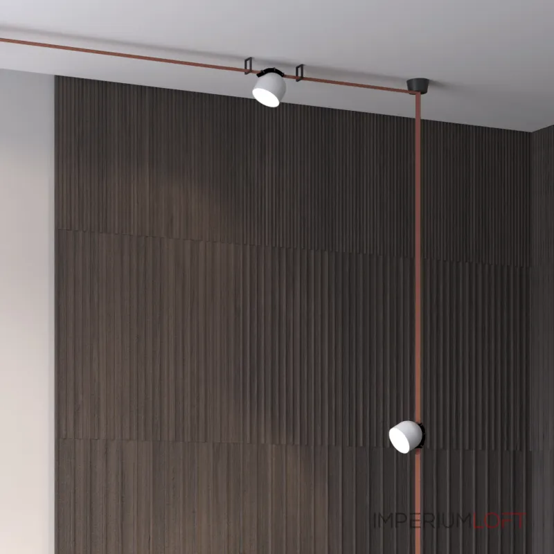 Трековый светильник Denkirs BELTY SPOT DK5543-WH+BK от ImperiumLoft