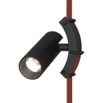 Поворотный светильник для трека-ремня Denkirs Belty Spot DK5546-BK от ImperiumLoft