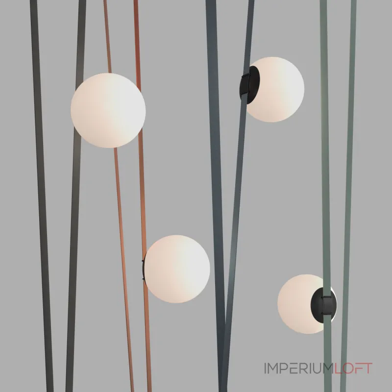 Cветильник для трека-ремня Denkirs Belty Orb DK5552-BK от ImperiumLoft Cветильник для трека-ремня Denkirs Belty Orb DK5552-BK от ImperiumLoft