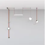 Cветильник для трека-ремня Denkirs Belty Orb DK5552-BK от ImperiumLoft