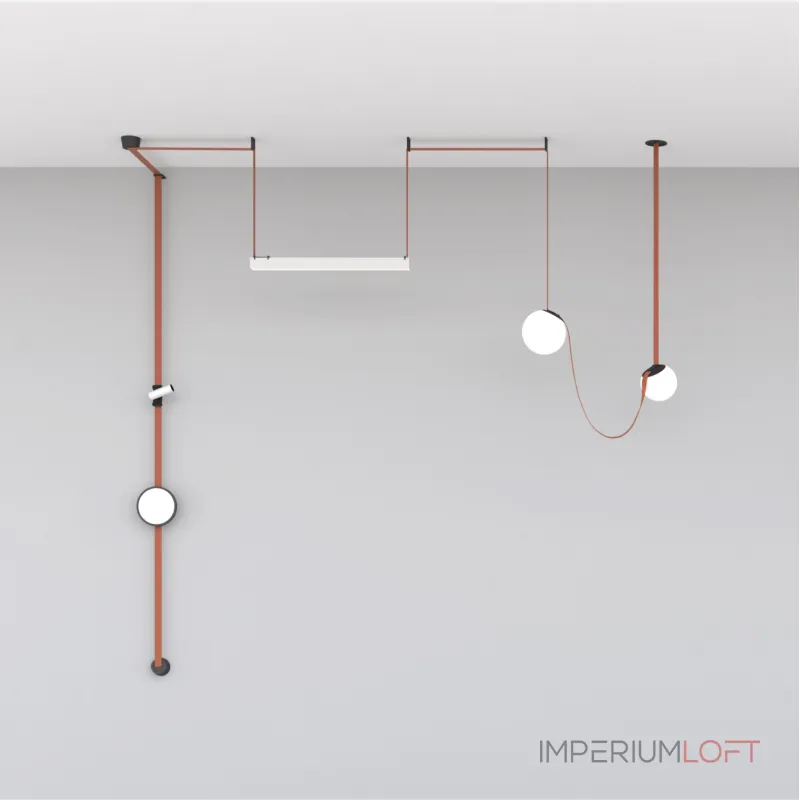 Cветильник для трека-ремня Denkirs Belty Orb DK5552-BK от ImperiumLoft Cветильник для трека-ремня Denkirs Belty Orb DK5552-BK от ImperiumLoft