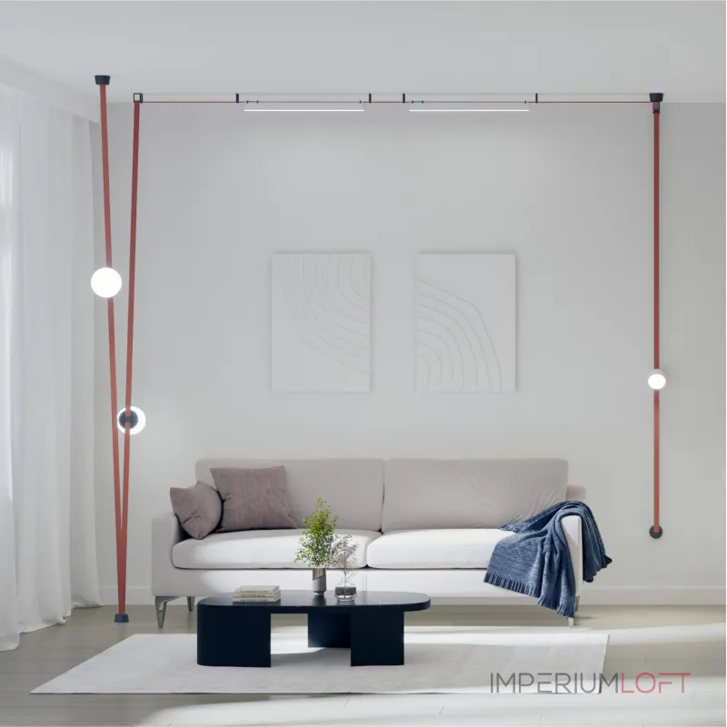 Cветильник для трека-ремня Denkirs Belty Orb DK5552-BK от ImperiumLoft Cветильник для трека-ремня Denkirs Belty Orb DK5552-BK от ImperiumLoft